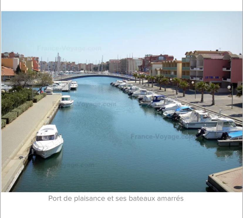 L Appart D Ange 1 Idealement Situe 37M2 Entre Port Et Village Gruissan Exterior photo